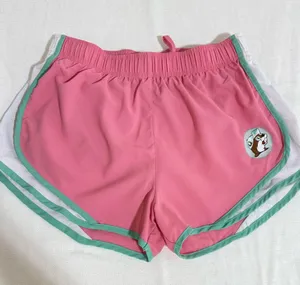 Pink Athletic Shorts with Cartoon Patch thumbnail 1