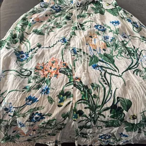 Women’s Floral Maxi Dress 3/4 Sleeve Empire Waist Button Front V-Neck Size XL thumbnail 9