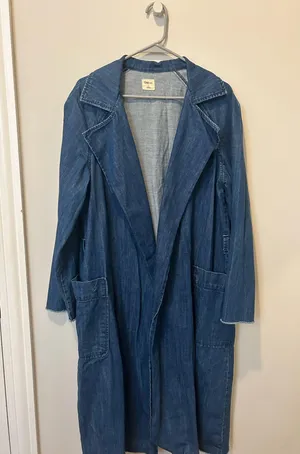 Gap Denim Trench Coat thumbnail 1