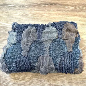 Long blue scarf Blue thumbnail 8