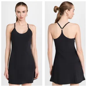 Outdoor Voices Exercise Dress Size Small Black Athleisure Workout thumbnail 2