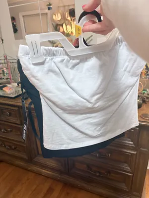 Amazon Set of two tube tops one black one white thumbnail 3