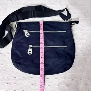 Baggallini crossbody shoulder black bag zipper purse thumbnail 8