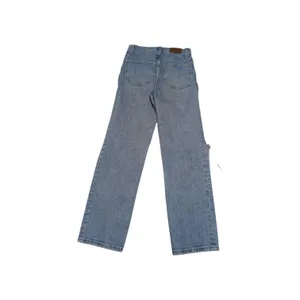 Madewell The Perfect Vintage Straight Jeans Reinhart Wash Light Blue Distressed thumbnail 3