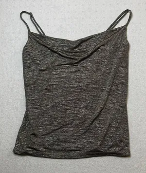 By Anthropologie Women’s Draped Cowl Neck Tank Top Stretch Small thumbnail 1