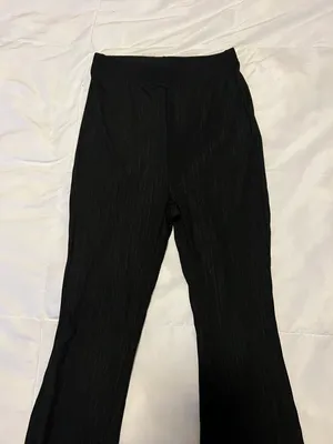 Flare Black Pants Size XS thumbnail 3