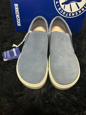 BIRKENSTOCK Oswego blue suede slip on shoes sneakers women’s eur 39 new thumbnail 2