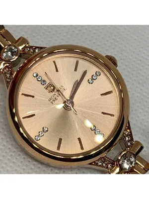 Montres Prestige Invicta Women's dress Watch 28mm Rose Gold tone quartz running thumbnail 3