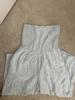 Aerie Strapless Smocked Jumpsuit thumbnail 2