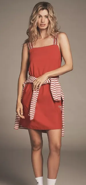 NWT Anthropologie Daily Practice Passing Shot Sleeveless Mini Dress thumbnail 1