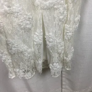 Lulus White Romantic Lace Textured Bodycon Midi Dress Sz.S NWT thumbnail 14