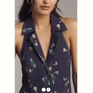 Anthropologie The Amelia Collared Mini Dress by Maeve thumbnail 3