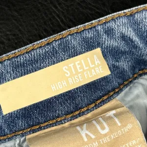 Kut From The Kloth Flare Jeans Womens 0 Stella High Rise Stretch 26x31 thumbnail 3