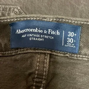 NEW Abercrombie & Fitch Vintage Straight Brown High Rise Denim Jeans Pants Sz 30 thumbnail 4