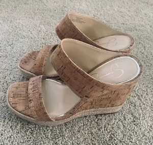 Jessica Simpson Saphita Espadrille Wedge Sandal,Tan Cork JS-SAPHITA thumbnail 8