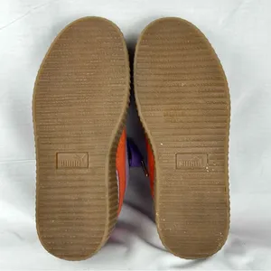 PUMA x FENTY Creeper Phatty Suede Sneakers Sz 6 Purple thumbnail 8