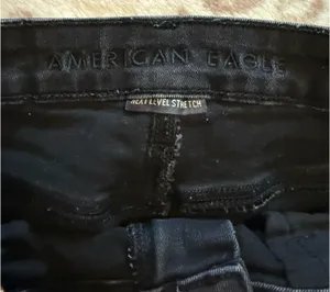 Black American Eagle Jean Shorts thumbnail 3