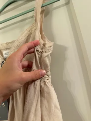 Le Lis Cream Dress thumbnail 10