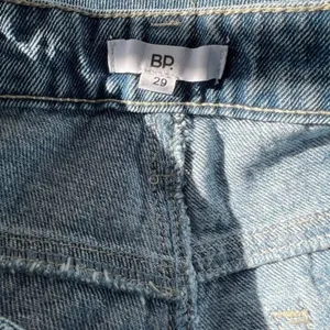 BP. Quilt Patchwork Tapered High Rise Denim Blue‎ Jeans Size 29 NWT thumbnail 5