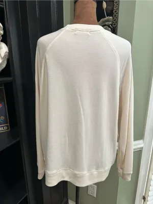 Altar’d State “GRATEFUL” Floral Sweater – Soft & Oversized – Size Small thumbnail 7