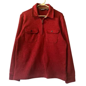 Lands' End Women's‎ Size Medium 1/4 Zip Sweater Classic Preppy Modern thumbnail 1