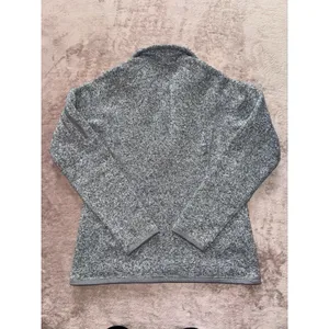 Patagonia Women's Better Sweater Gray Heather 1/4 Zip Up‎ Size Small thumbnail 7
