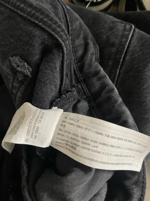 Abercrombie & Fitch The 80’s Mom High Rise Black Jeans thumbnail 6