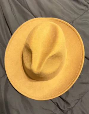 Tan/brown Brim Hat Tan thumbnail 1