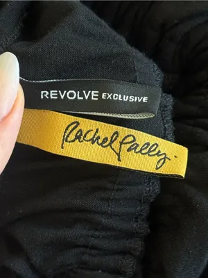 Rachel Pally Revolve Exclusive Black Modal Halter Wide Leg Jumpsuit XS thumbnail 2