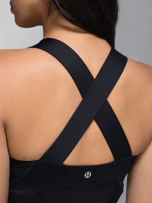 Lululemon Push your limits tank bra top black activewear yoga Pilates gym 10 thumbnail 4