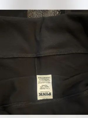 Victoria’s Secret Rhinestone Foldover Leggings Size Large thumbnail 2