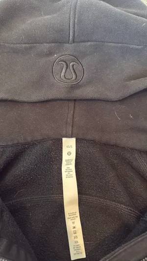 Black Lululemon Scuba Half-Zip XS/S thumbnail 4
