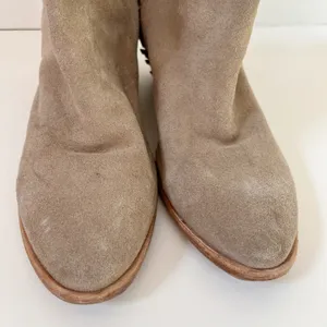 Ariat Women’s Two24 Fender Fringe Suede Ankle Boots Tan thumbnail 3