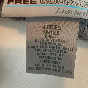 Free country all weather faux fur lined jacket S thumbnail 8