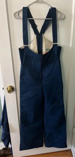 Vintage Ski Overalls Size M thumbnail 1