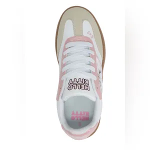 Hello Kitty Pink, White and Tan Kids' Sneakers thumbnail 5