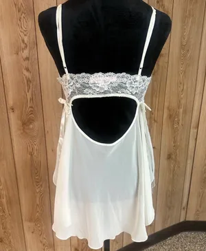 Victorias Secret Vintage 1999” Ivory Lace Lingerie thumbnail 4