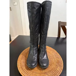 Baretraps Oria Black Tall Riding Boots Women 6M BTF16-10571-025-78 thumbnail 2