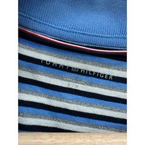 Tommy Hilfiger Womens Striped Y2K Polo Size S Academia Preppy Heritage‎ thumbnail 5