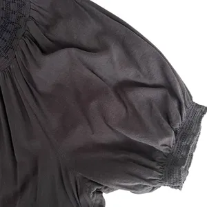 Old Navy Womens Puff Sleeve Flowy Peasant Dress Size XXL Smocked Tiered thumbnail 7