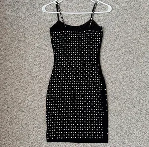 Black Rhinestone Homecoming Dress Windsor thumbnail 3