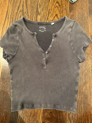 EST.PAC 1980 Button Shirt Gray Size XS thumbnail 1