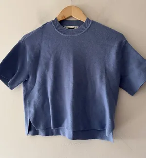 Abercrombie & Fitch‎ Blue Sweater Tee thumbnail 1