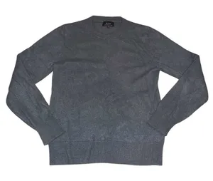 Quince Cashmere Sweater Women Small Gray Crewneck Mongolian Quiet Luxury thumbnail 1