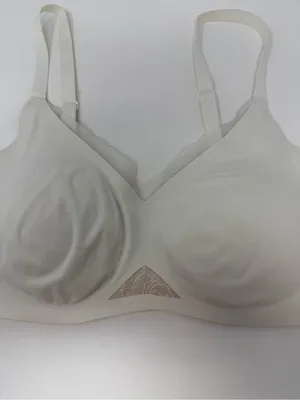Honeylove White Lace Astral Crossover Lace Bra Original XL thumbnail 5