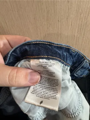 Silver Jeans Co Dark Wash Highly Desirable High-Rise Denim Shorts Size 30 thumbnail 4