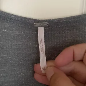 Free people oversized‎ grey top xs thumbnail 5