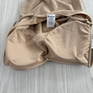 No Boundaries Women’s XL 16/18 Seamless V-Neck Bodysuit - Tan thumbnail 7