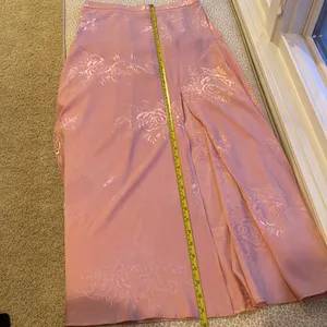 NWT fab’rik Pink Dallas Floral Slit Midi Skirt size S thumbnail 9