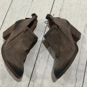 Jeffrey Campbell taupe booties thumbnail 3
